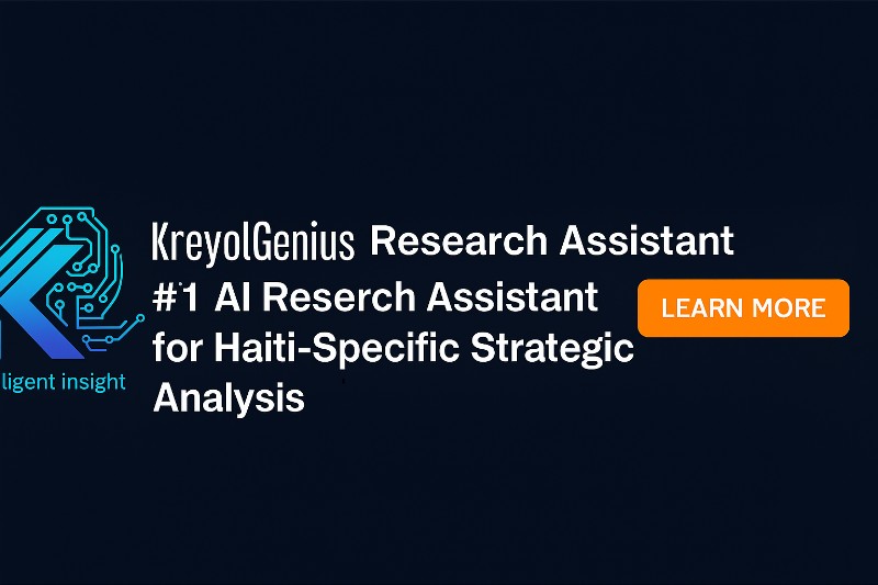 KreyolGenius Research Assistant Banner
